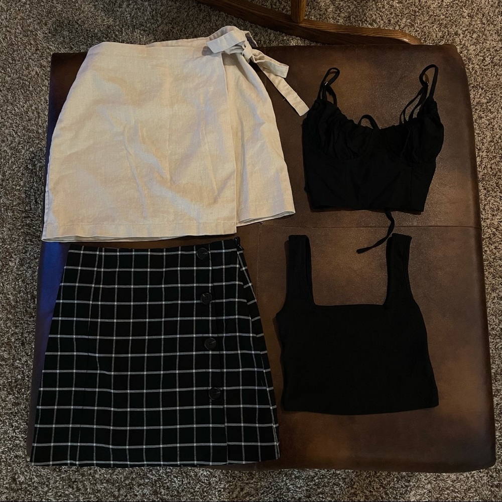 Bundling f21 skirts and shein tops